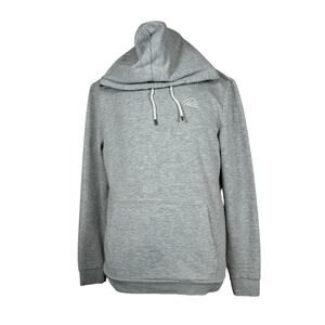 River Island Gray Marl Hoodie Sweatshirt Men’s Size Medium M USED